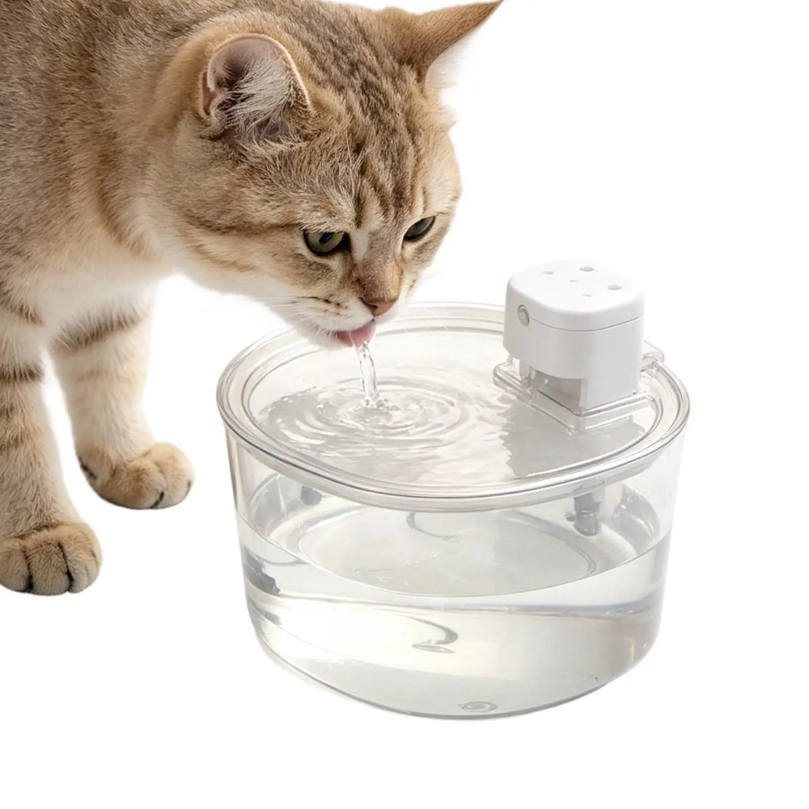 

Cat Water Fountains 3L Rechargeable Waterer With Sensor Dog Water Fountain For Drinking Tabletop Desk Puppy Kitten Dog Animal