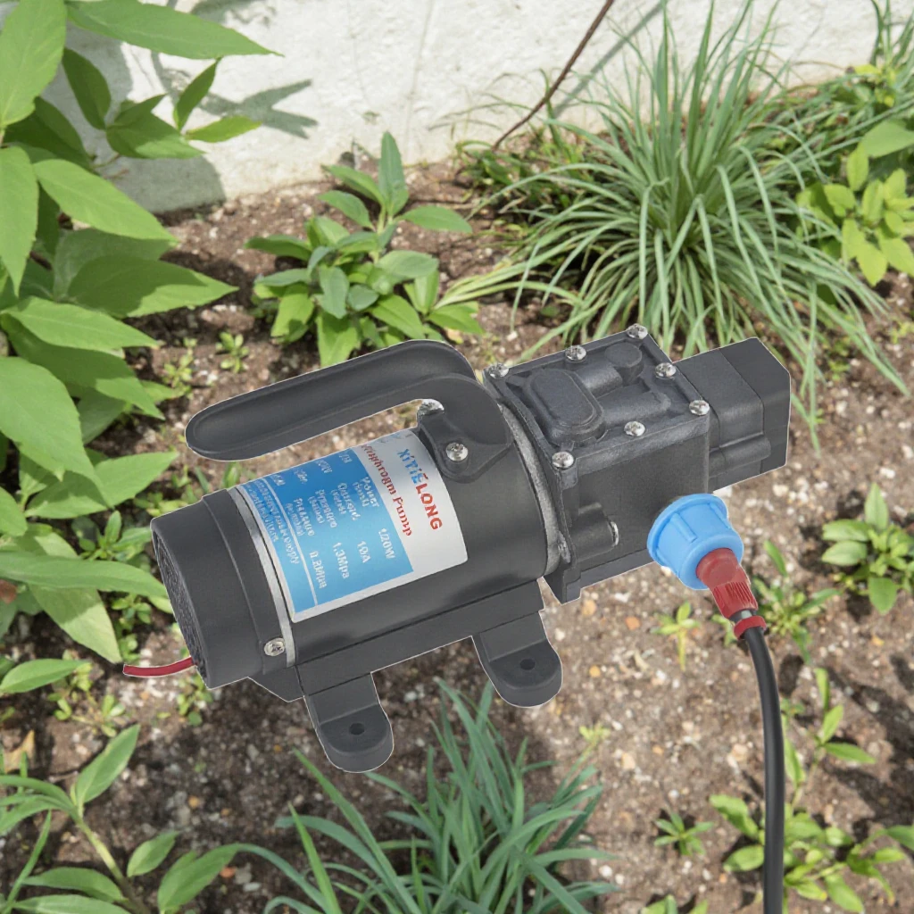 

3210YB-12-120FS 12 В 120 Вт миниатюрный мембранный насос с высоким расходом и низким давлением усилитель жидкости для бытовой техники и чистки автомобилей