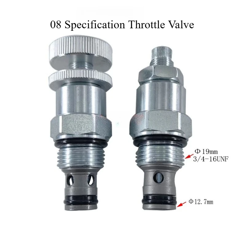 LF08-00 Thread Cartridge Throttle Valve Hydraulic Flow Control Valve