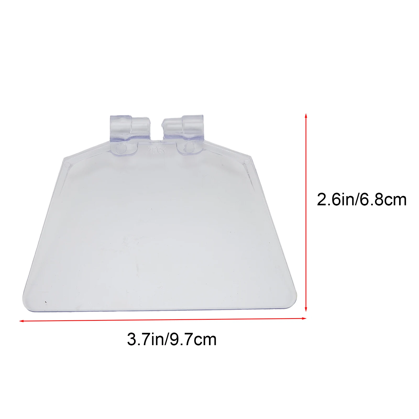 3.8x2.7inch Eyeshield Guard Protector Transparent Guard Bench Grinder Eye Protection Shields For Bench Type 125 Grinders