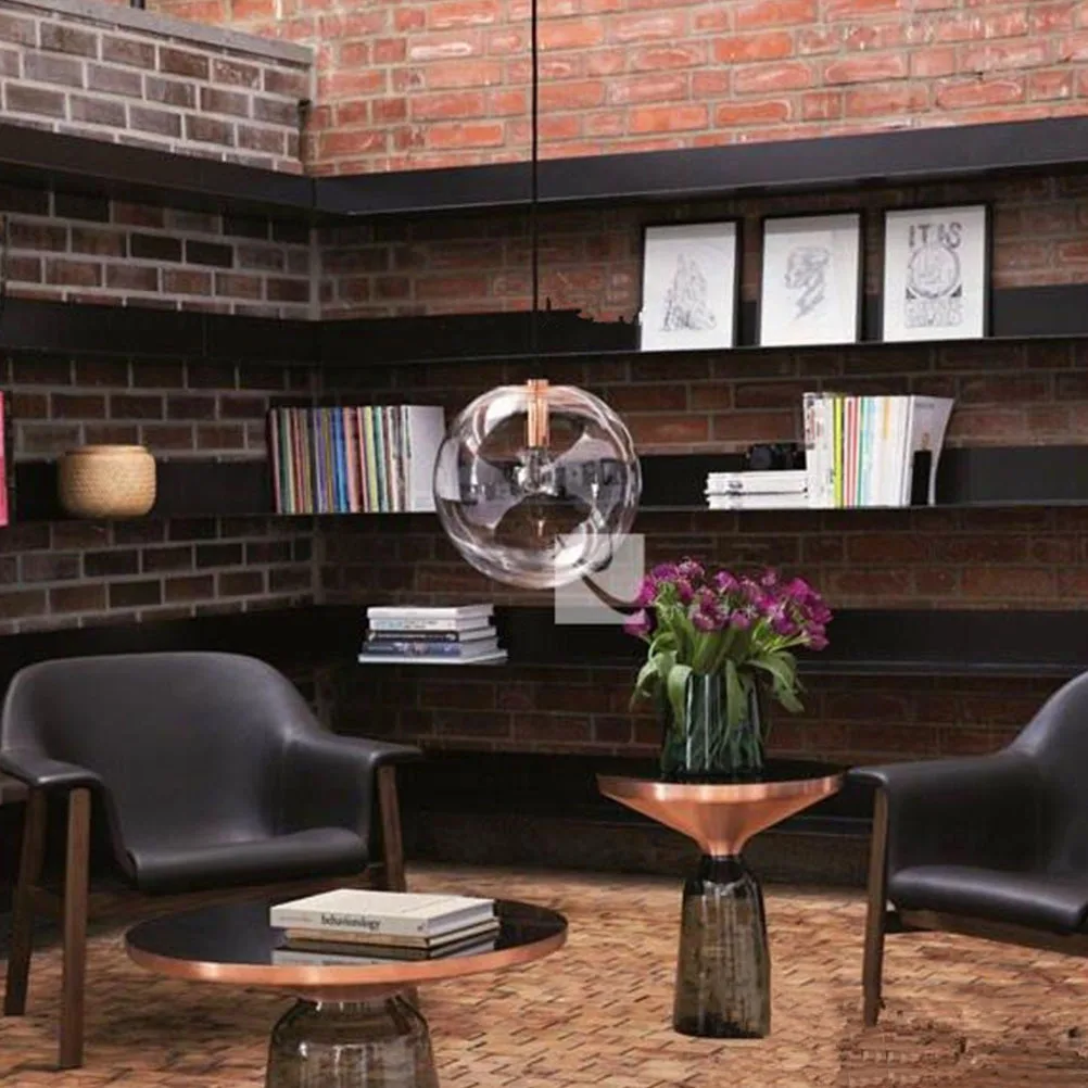 

1Pcs Glass Ball Ceiling Lamp Modern Style Nordic Hanging Light Durable Practical Restaurant Bar Dining Decor Ceiling Light