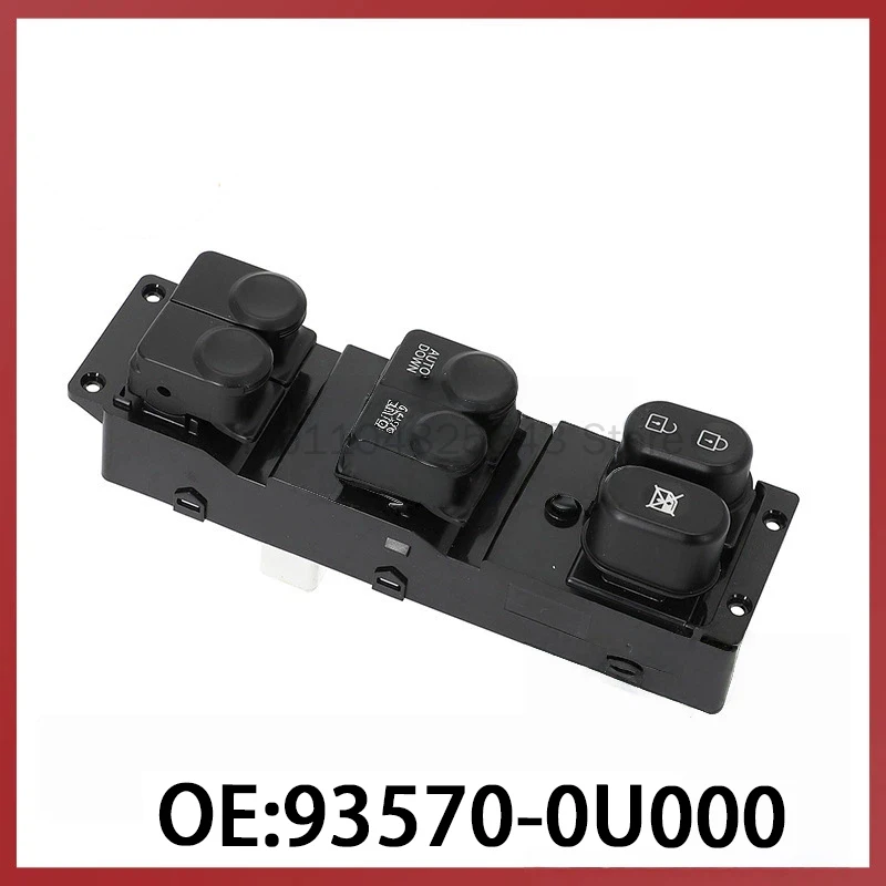 

93570-0U000 для Hyundai Rena: Переключатель регулировки стеклоподъемника, кнопка управления электростеклоподъемником