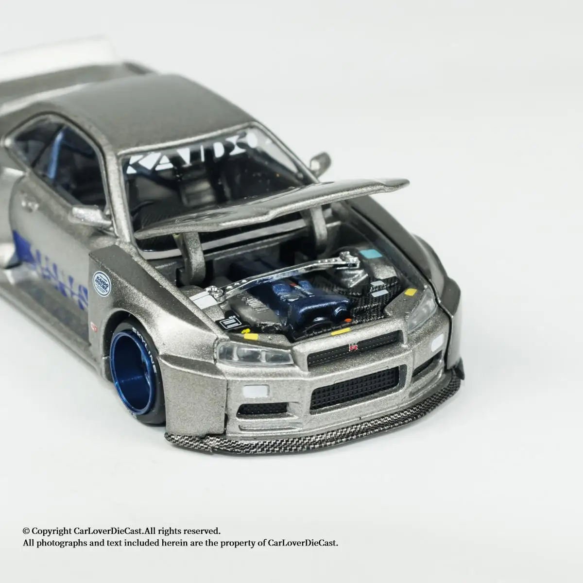 Spot Kaido House MINIGT 1:64 Skyline GTR R34 SHINJUKU V1