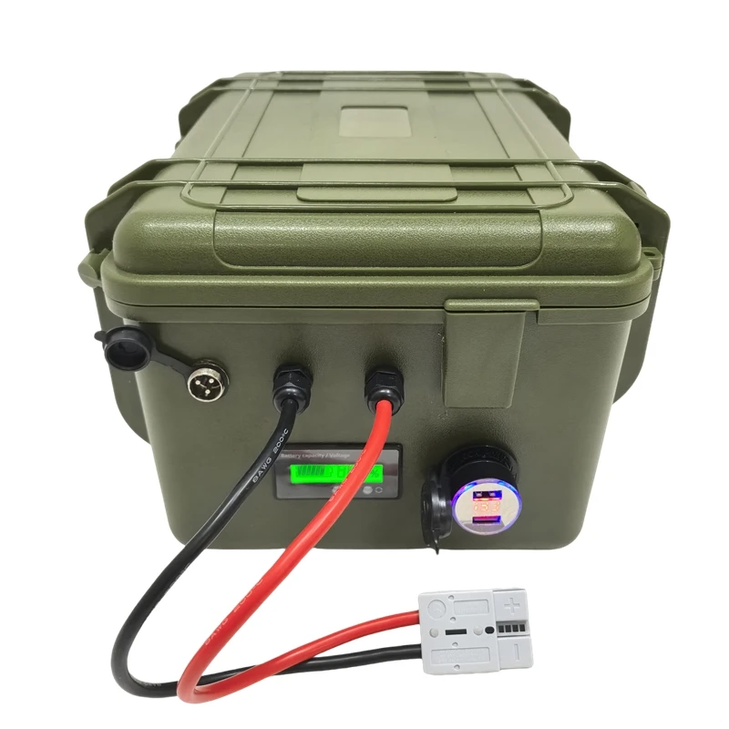 36V 50AH 60AH 80AH 100AH 120AH 150AH LiFePO4 Lithium Iron Phosphate Battery With Bms For Electric Engine Trolling Boat