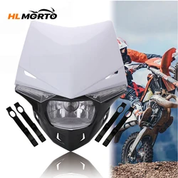 Universal H4 Motorcycle Head Light Motorcycle Led Headlamp Assembly For KTM EXC SX SXF EXC MX SMR Enduro Supermoto Dirt Bike