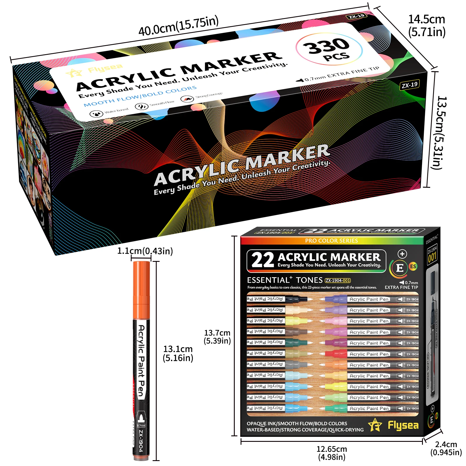 Flysea New330 Set Warna/Seri 1 - Copic Marker Classic ulasan dan harga