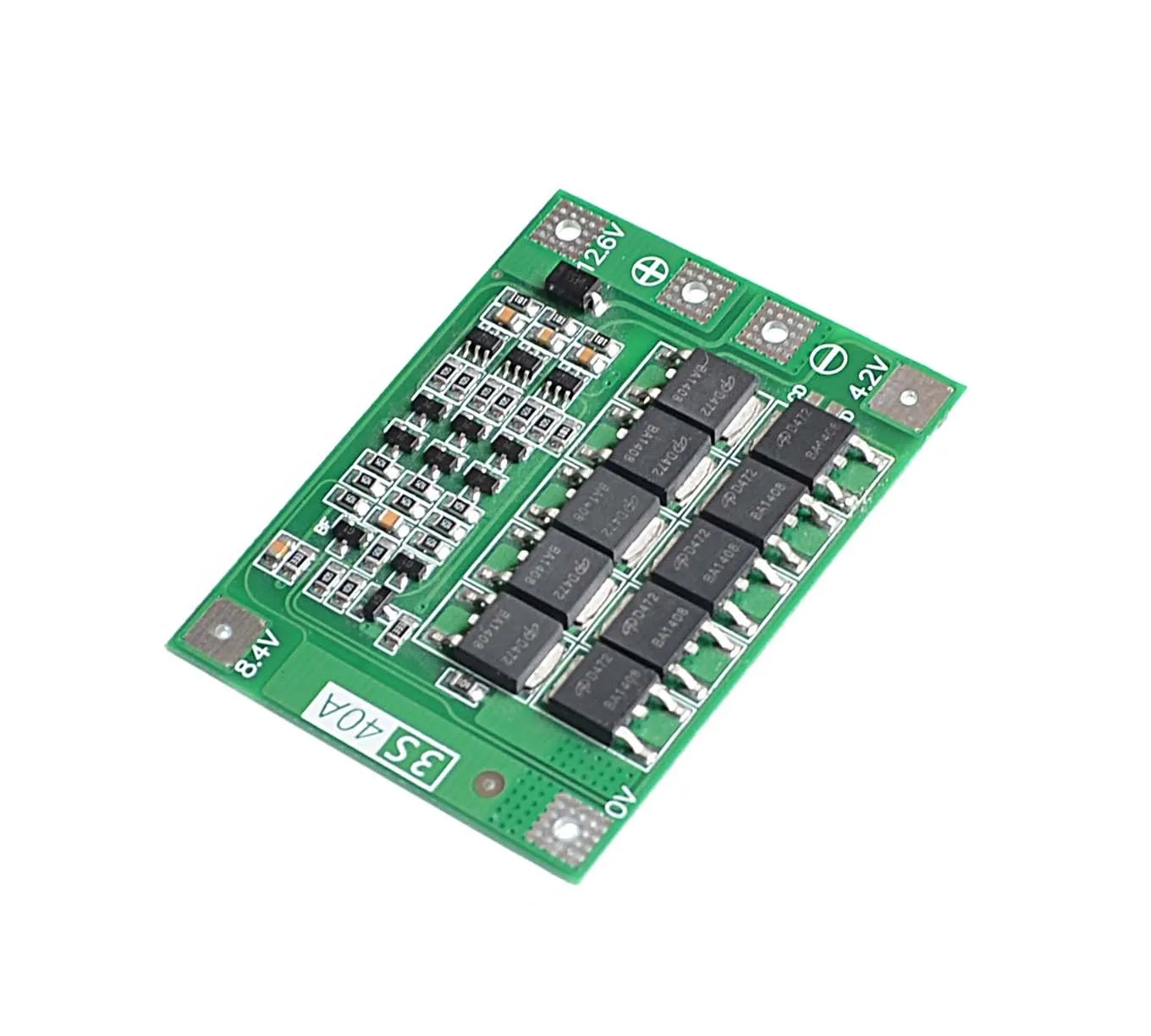 1PCS 3S 40A Li-ion Lithium Battery Charger Protection Board PCB BMS For Drill Motor 11.1V 12.6V Lipo Cell Module