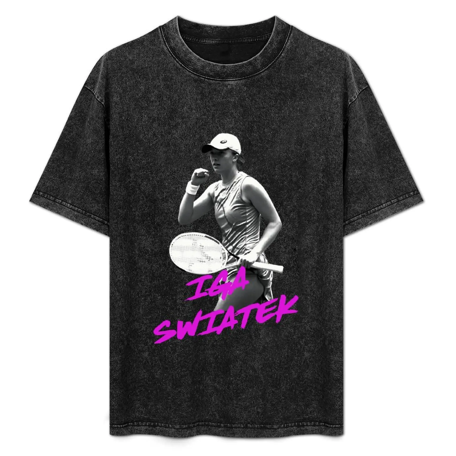 

Iga Swiatek T-Shirt Plus Size Summer Casual T-Shirt