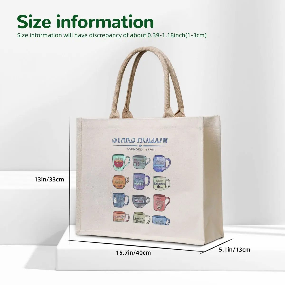 Star Hollow Autumn shirt Tote Bag large tote bag tote bag custom bags men