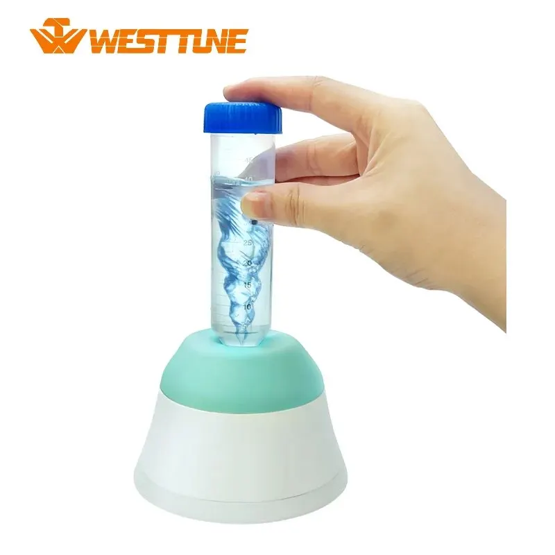 WESTTUNE 3000RPM Lab Mini Vortex Mixer Portable Ink Electric Liquid Orbital Stirrer Mixing Color Pigment Bottle Shaker 110/220V