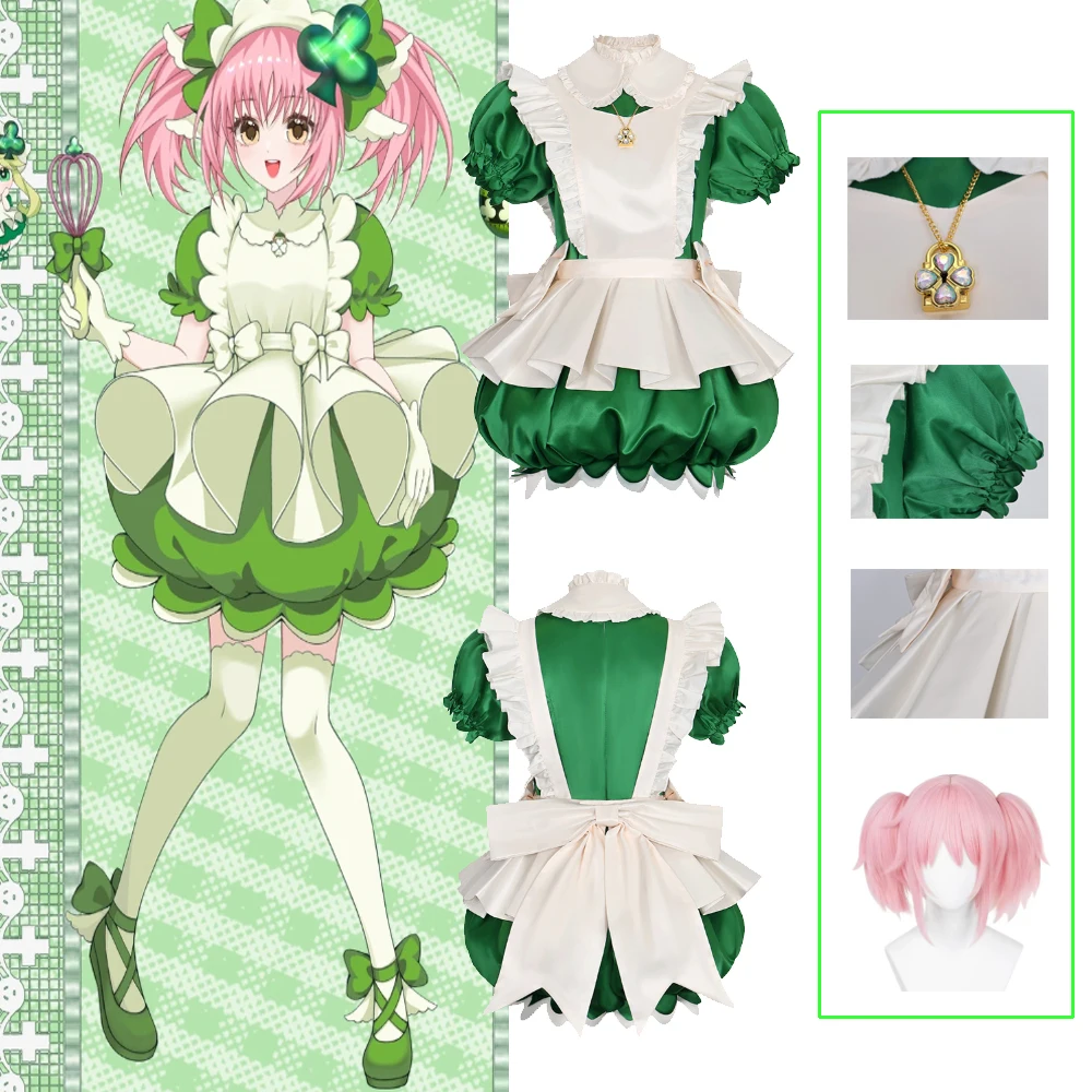 Performance  Anime Hinamori Amu Cosplay Costume Shugo Lolita Maid Dress Role Play Halloween Disguise Stage Carnival 2026
