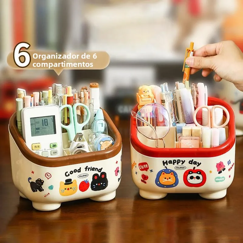 large-capacity-desktop-pen-holder-office-stationery-storage-box-markers-girls-students-desk-organizer-box-cute-cartoon-style