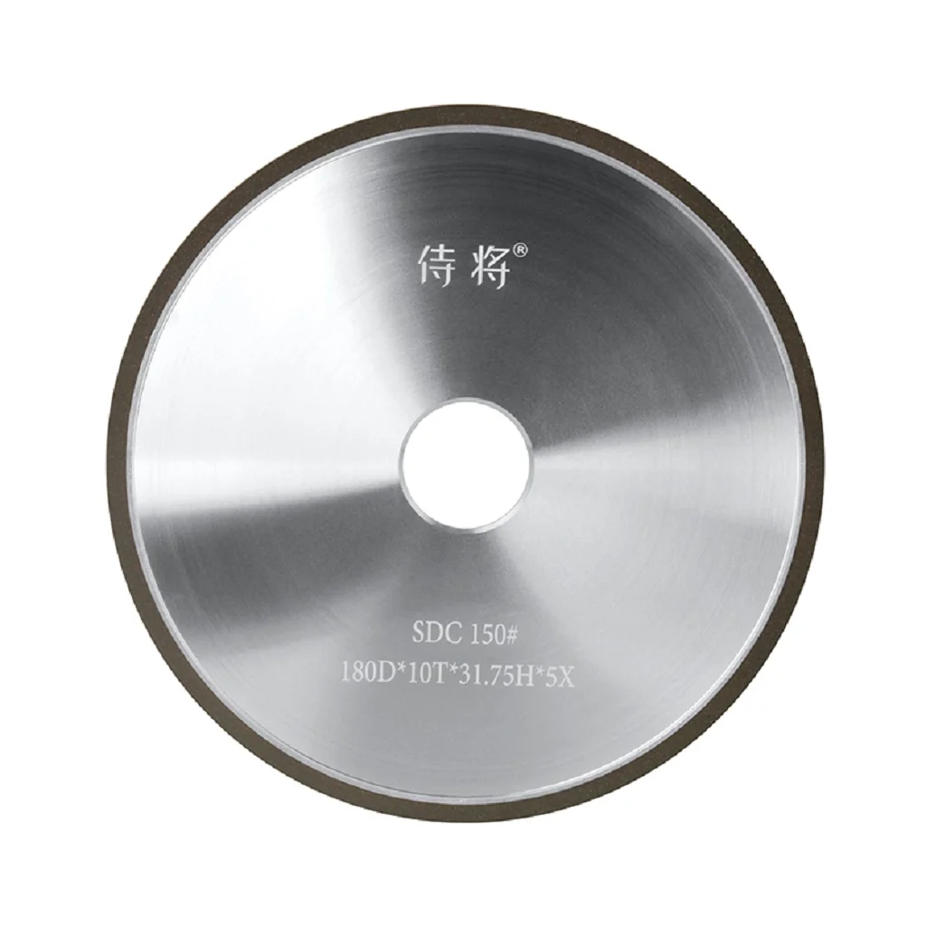 Imagem -02 - Sdc Cbn 1a1 Resina Diamante Rebolo Ferramentas Abrasivas Moedor de Superfície Ferramentas Personalizáveis 150 mm 180 mm 618 1pc