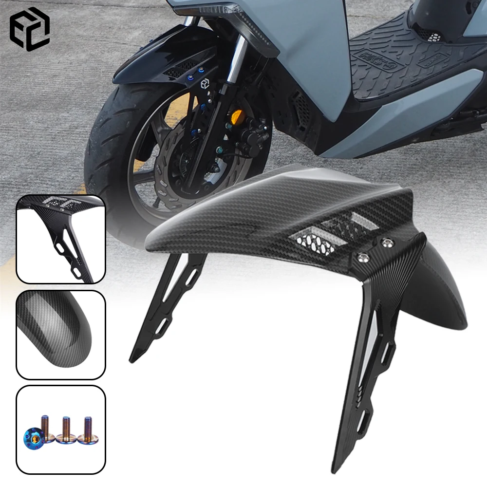 

for SYM DRG 158 150 Mmbcu Motorcycle Front Fender Mudguard CNC Aluminium Adventure Fender Forward Splash Guard Accessories