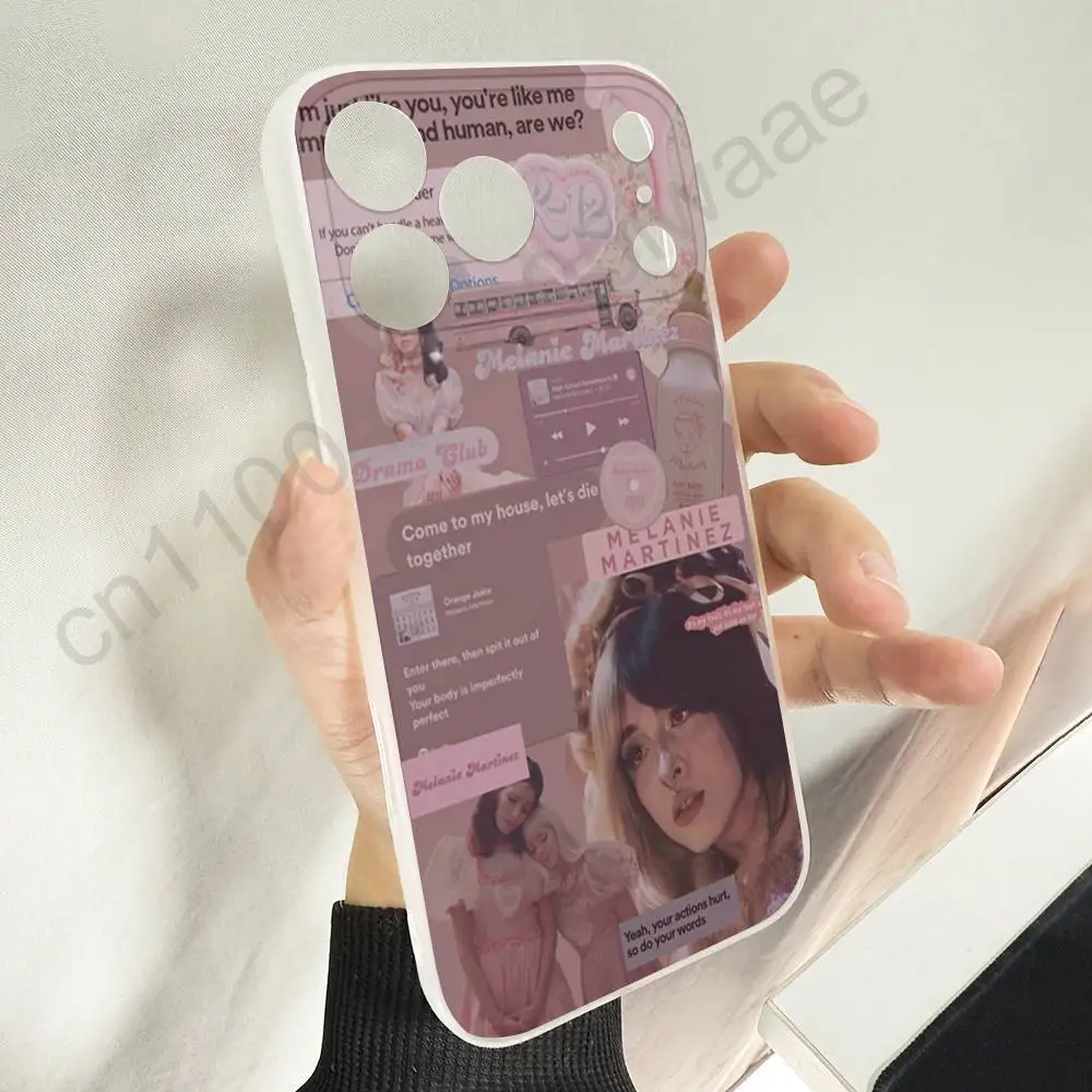 حافظة هاتف Singer M-Melanie Martinez لهاتف iPhone 11,16,15,14,13,17,12,Plus,E,Air,Mini,Pro,Max Magnetic Magsafe Soft Cover #6