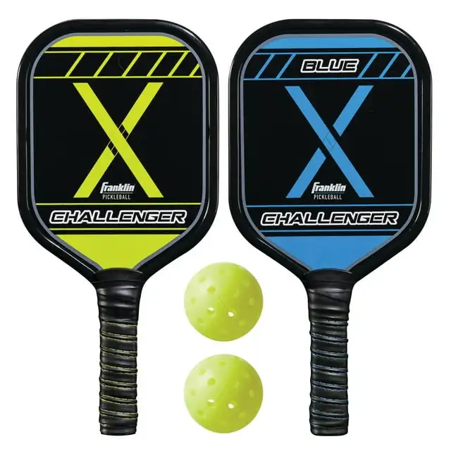 

Franklin Sports Pickleball Set Inicial - (2) Paletas de Aluminio + (2) Juego de Bolas