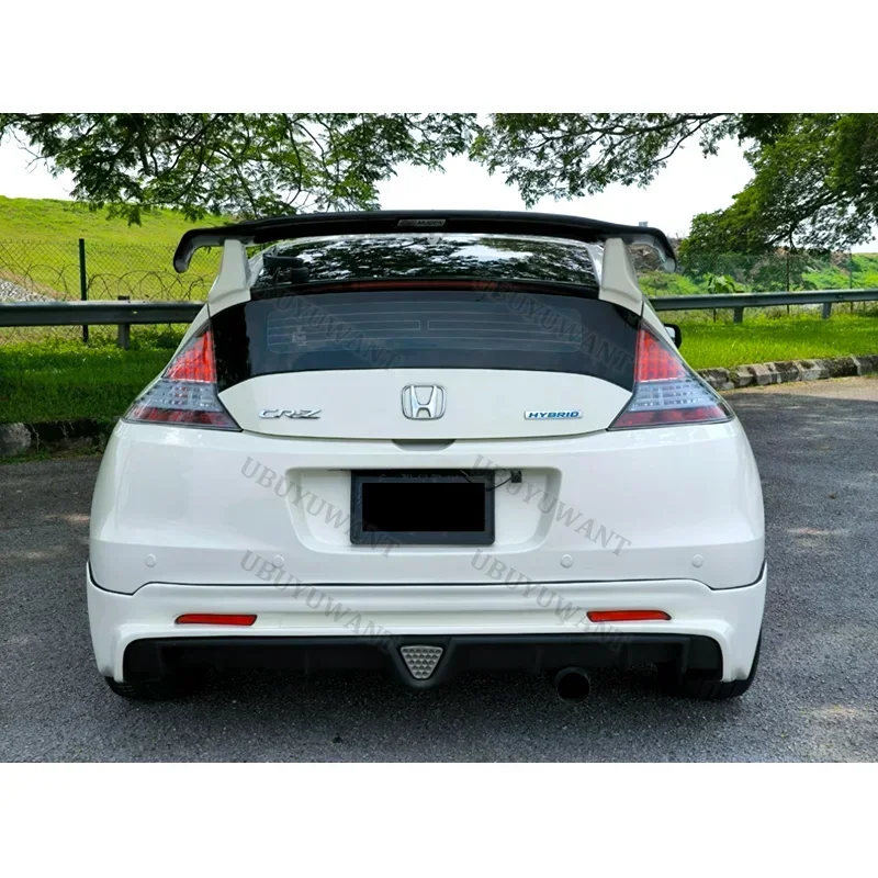 For Honda CRZ CR-Z ZF1 2011-2015 MU Style Rear Trunk Spoiler Wing Trunk Top Wing Tail Lip Spoiler Diffuser Auto Parts