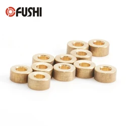 Oil Bearing 5*2B 5*2.5B 6*2.5B 6*3B ( 10 Pcs) Brass Shaft Sleeve Axle Bushing Bearings For DIY RC 4WD Models