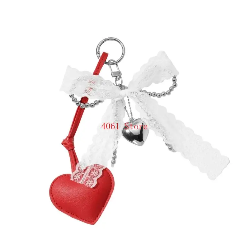 حبل مضفر حقيبة سلسلة المفاتيح سحر حقيبة يد معلقة حلية حقيبة الملحقات حقيبة الظهر قلادة سحر للنساء الفتيات الهدايا #4