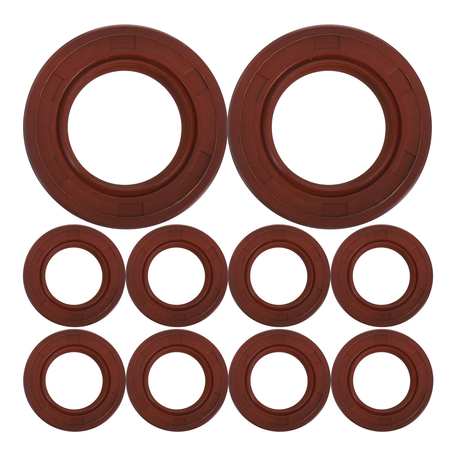 

10pcs Oil Seal Engine Water Pump Sealing Gasket Leakproof Durable Replacement Mechanical Seal For Engine Centrifugal