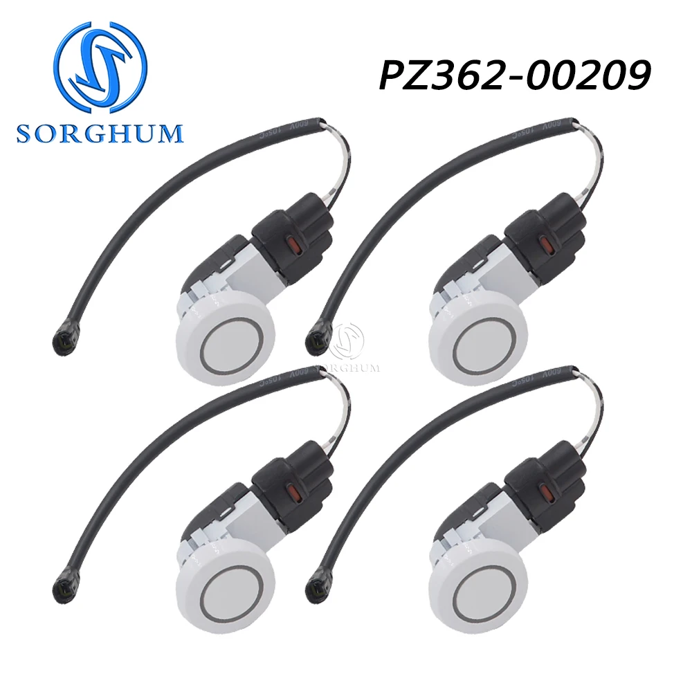 SORGHUM PZ362-00209 4pcs 1pc For Toyota Camry ACV40 30 40 2006 2011 Lexus RX300 RX330 RX350 White PDC Parking Sensor PZ362-00208