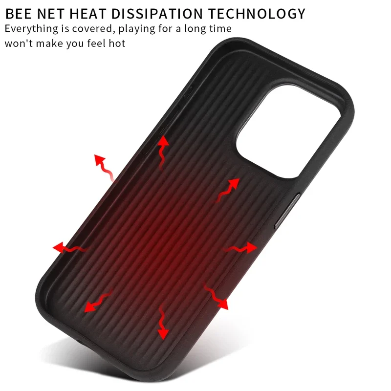 Luxury Kevlar Pattern PU Leather Phone Case for IPhone 15 Pro Max ,15 Plus with Metal Lens Protection Anti-fingerprint Cover