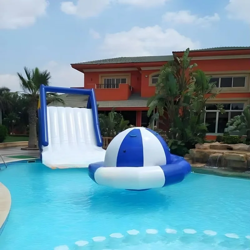 Adult Commercial Inflatable Water Park Big Floating Slide - Household