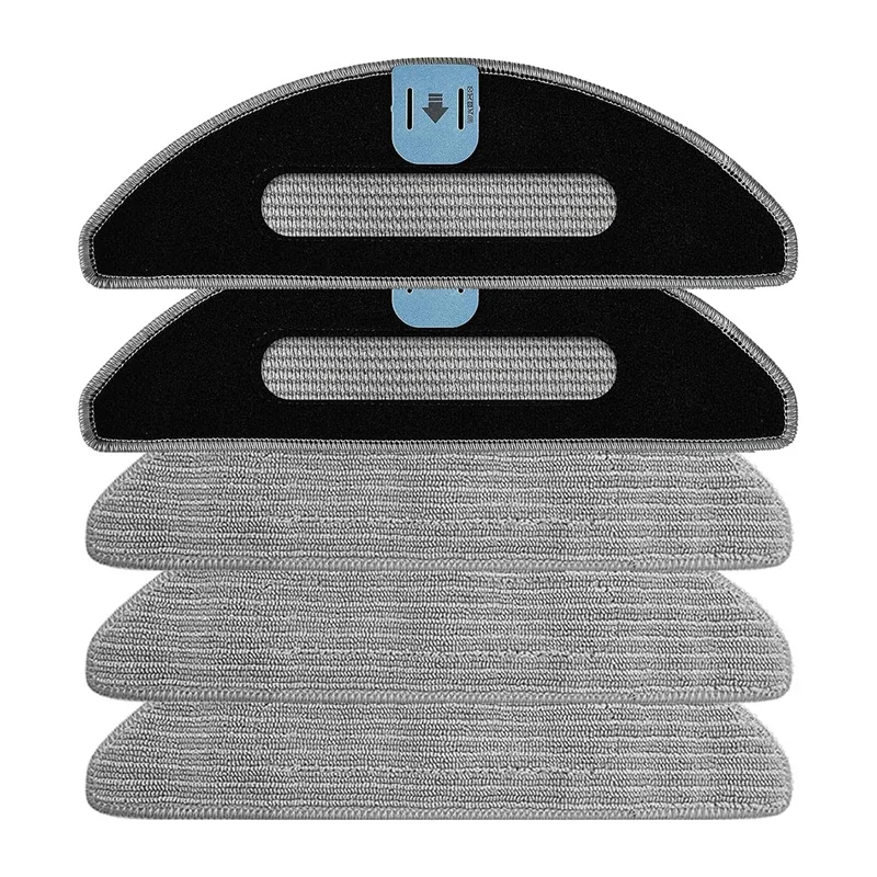 Spare Parts Mop Pads Compatible For Irobot Roomba Combo I5,I5+,J5,J5+ Vacuum Cleaner, Washable & Reusable Cleaning 5Pcs