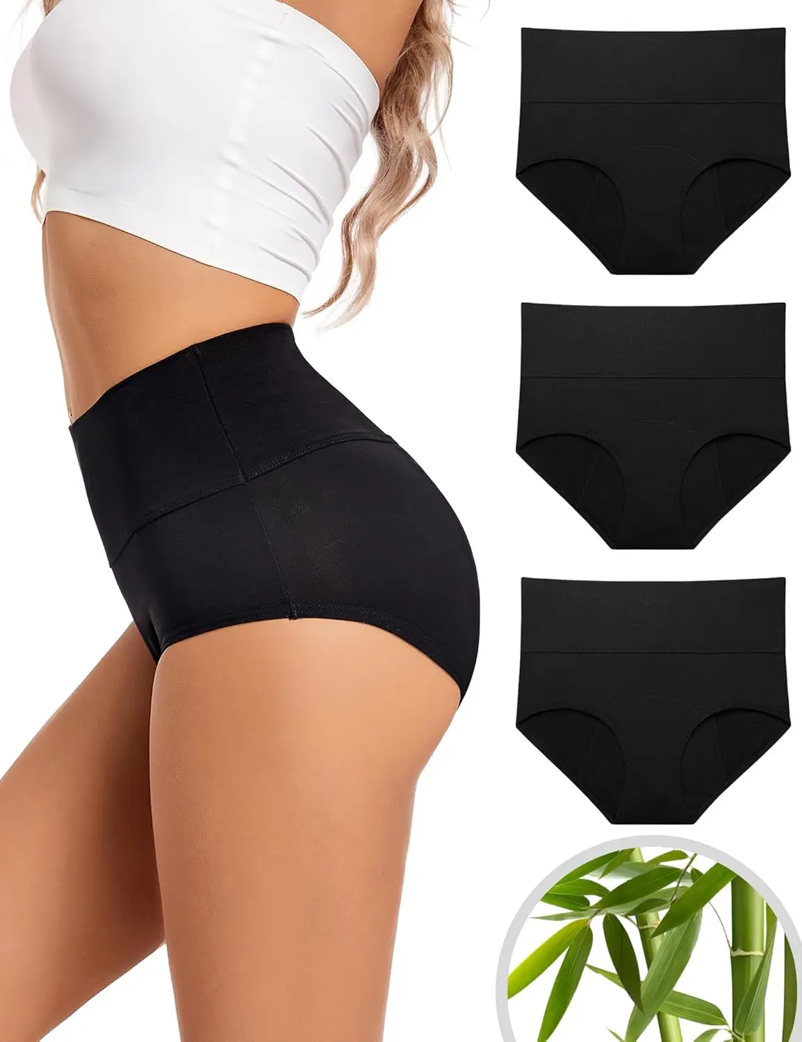 

3 packs of 60 pcs Class A pure cotton women's underwear