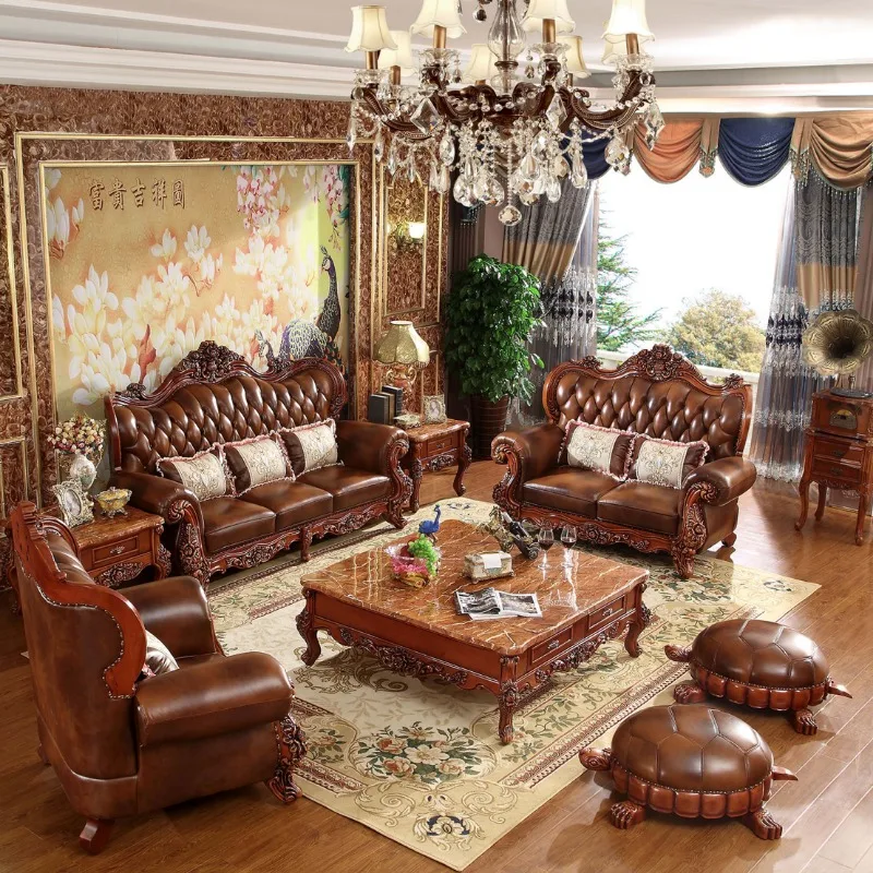 Customized Strong And Durable Living Room Sets Modern furniture Sofa   Sofaset