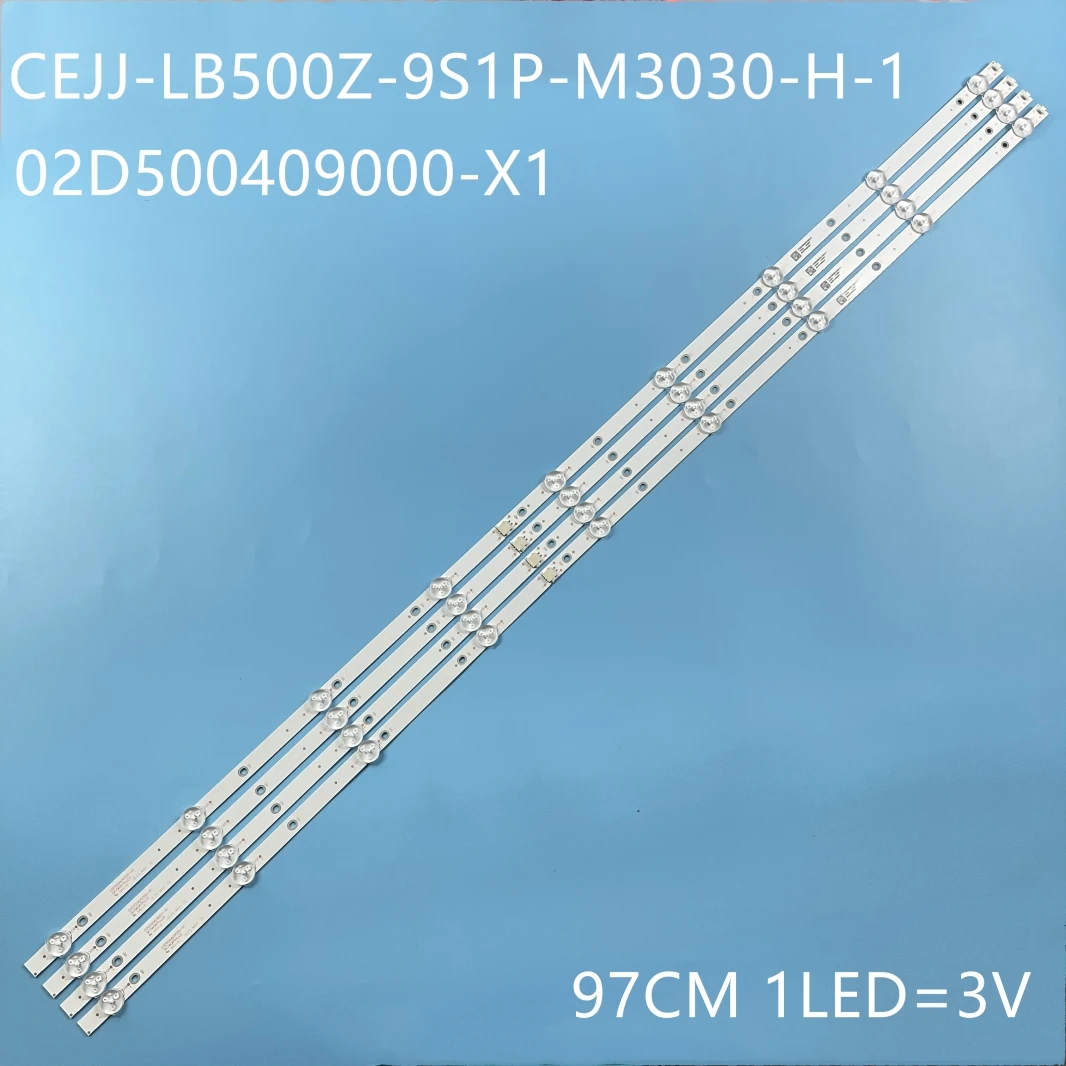 LED backlight strip for  50PUF6192/T3 50PUF6033/T3 50PUF6132/T3 50PUF6093/T3 50PUF6152/T3 Aoc Le50s5970 