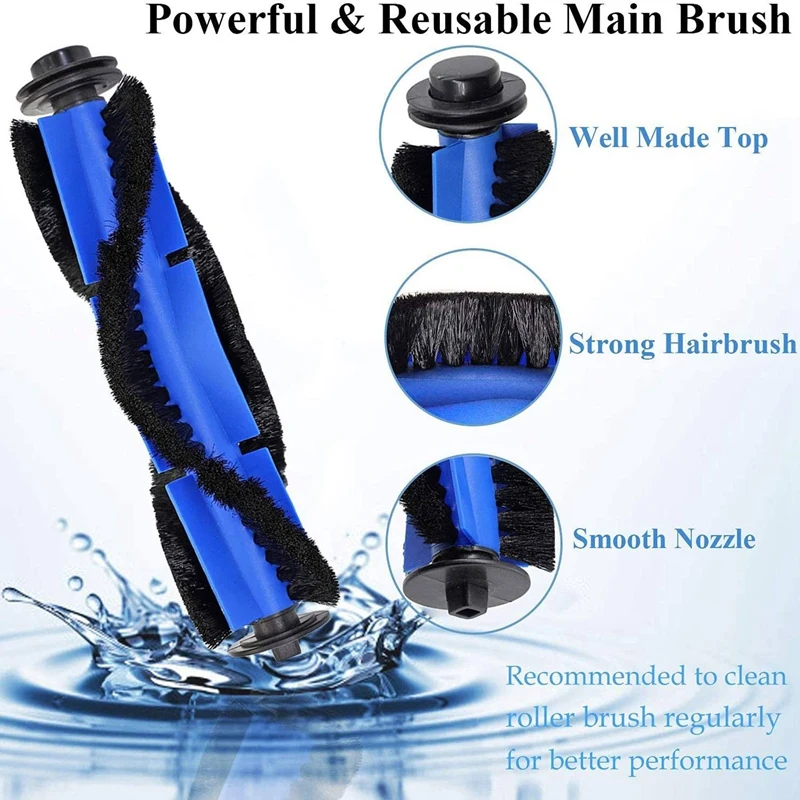 ชิ้นส่วนอะไหล่ที่ใช้ได้กับ eufy robovac 11S, 15C, 30, 30C, 12, 35C ตัวกรองเครื่องดูดฝุ่น