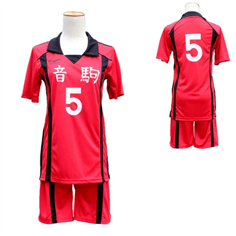 DY20Haikyuu!! Haikyuu T-Shirt Shorts Hinata Shoyo Cosplay Costume Karasuno Sportswear High School Uniform Jersey Christmas Party