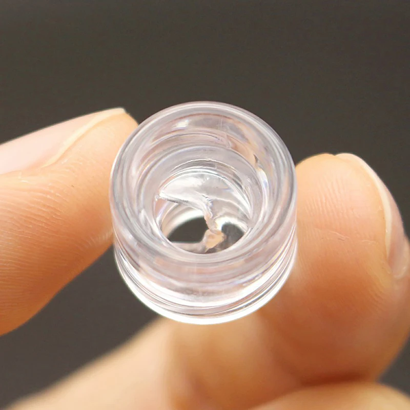 1PCS Resin 810 Resin Hardware Drip Nozzle Anti Scald Straw Joint Acrylic Spiral Dripper Mouthpiece Drip Tip