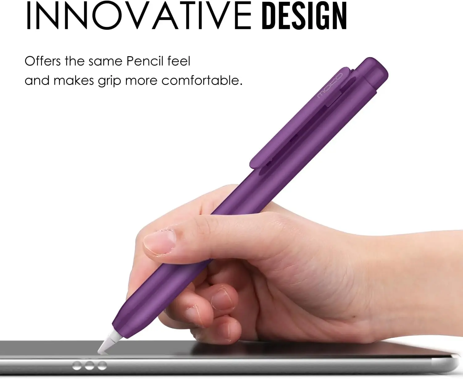 MoKo Holder Case for Apple Pencil 1st Generation,Retractable Apple Pencil 1st Case Protective iPad Pencil Sleeve Skin Cover view 5