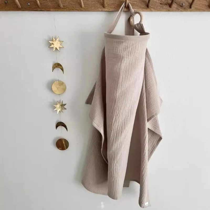 طبقة مزدوجة الطفل بطانية قطن نقي التين القماش التمريض الملابس شال غطاء التمريض مكافحة الخفيفة منشفة التمريض للخروج #2