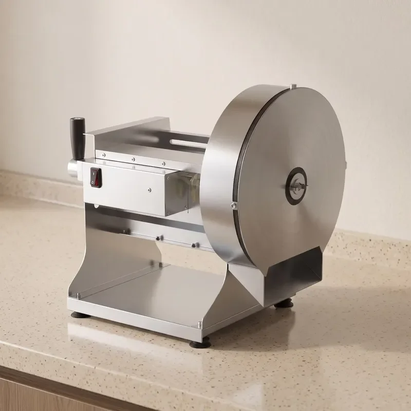 Adjustable Electric Vegetable Slicer for Potatoes Onions Lemons Fruit Cutter Machine Ideal for Cafe Restaurant Kitchen Use
