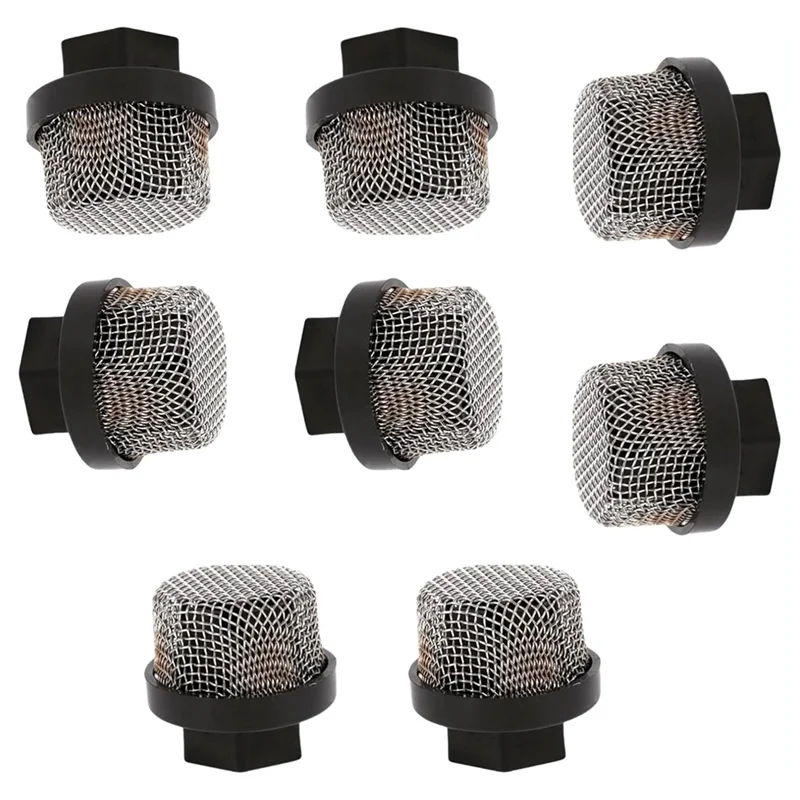 8Pcs 246385 Hose Inlet Strainer Filter Inlet Suction Strainer Mesh Suitable For Ultra 395 495 390 Airless Paint Sprayers-AA26