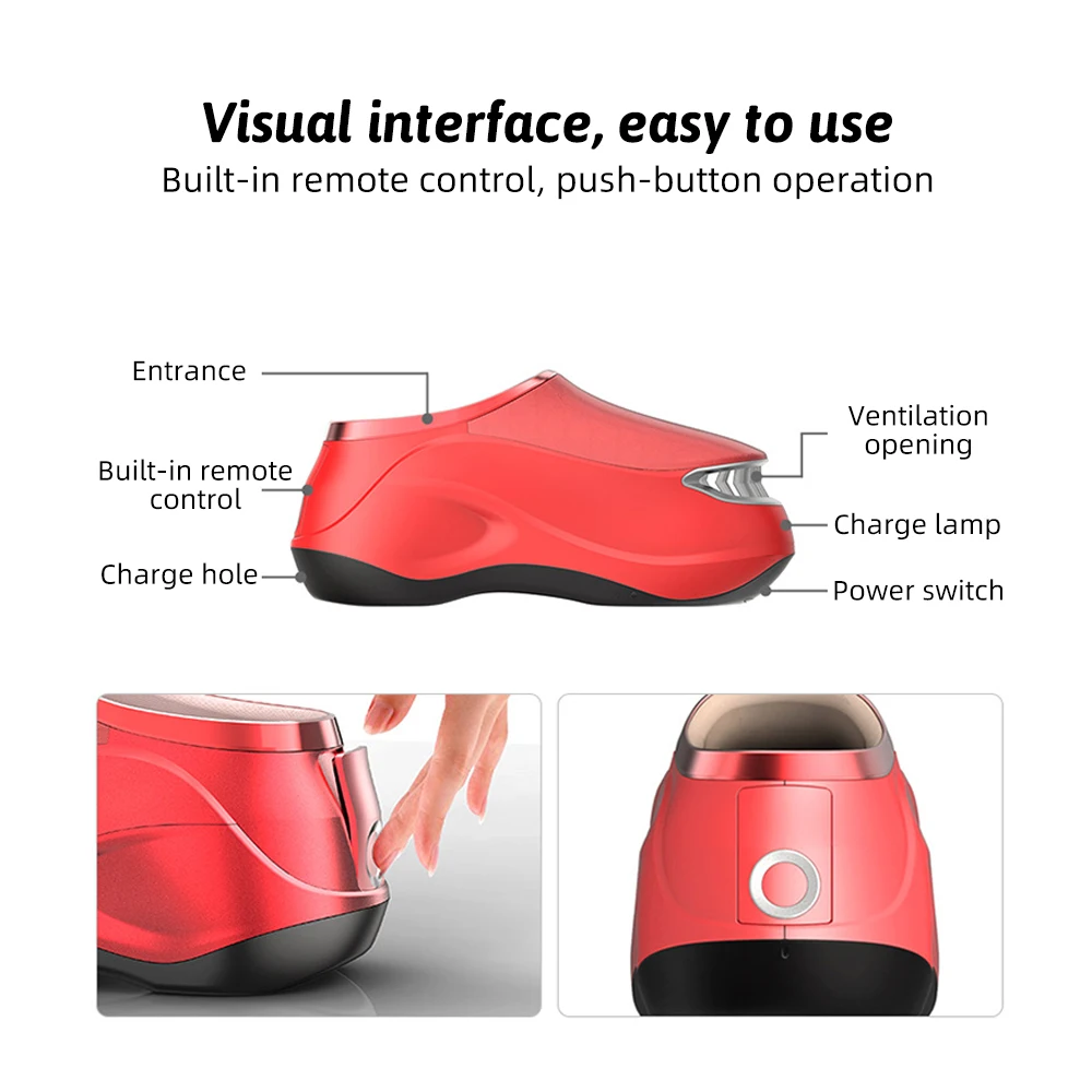 New Design Electric Foot Massager with Heating Kneading & Air Compression Functions Relaxation and Comfort for the Feet