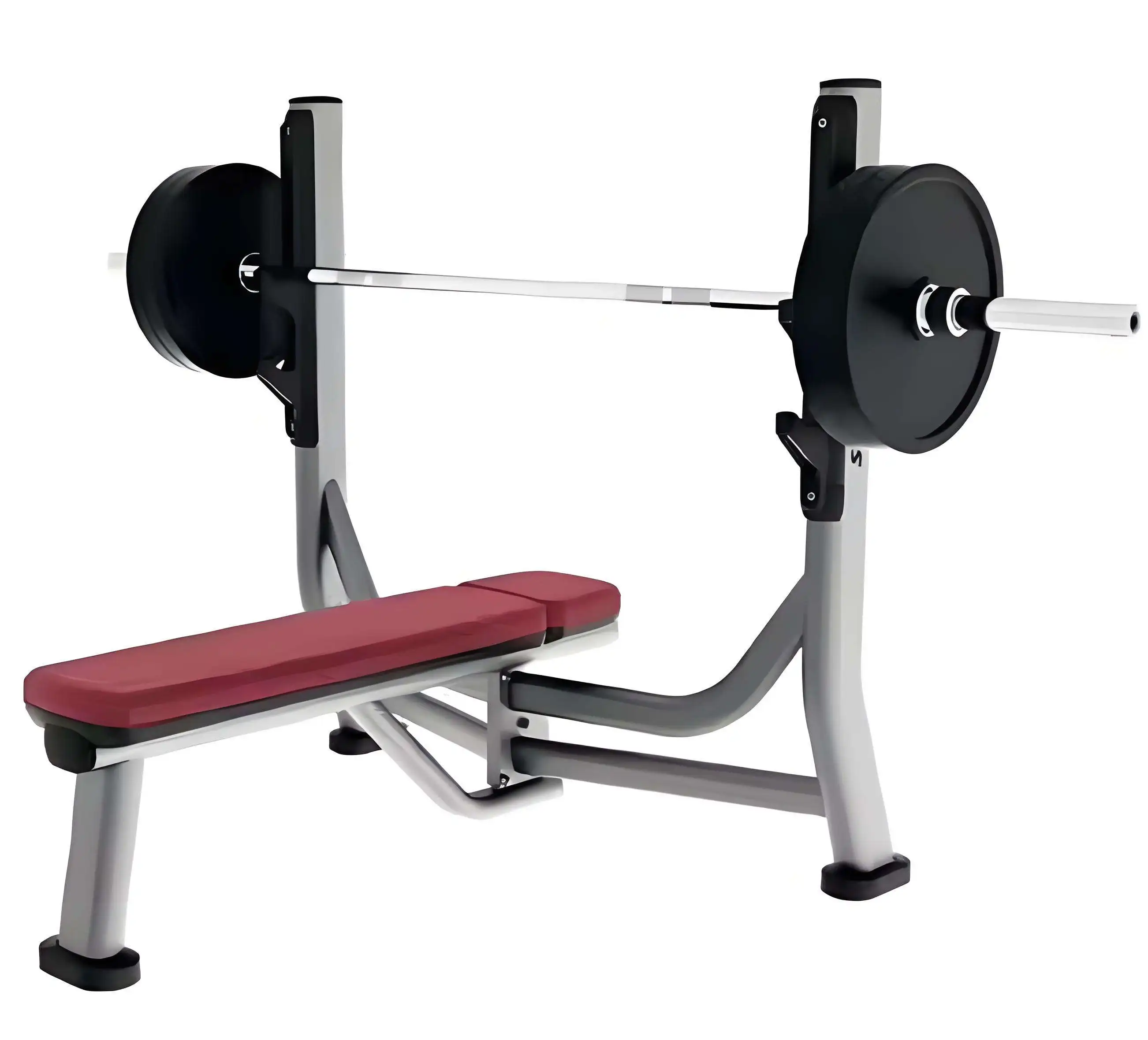 Commercial Flat Bench Press - Heavy  Barbell Chest Workout Stool - ISO/CE Certified - Model CBD55