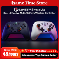 Gamesir NOVA LITE Bluetooth Gaming Controller Nintendo Switch PC Gamepad with Hardshell Cover Case, Hall Effect Sticks