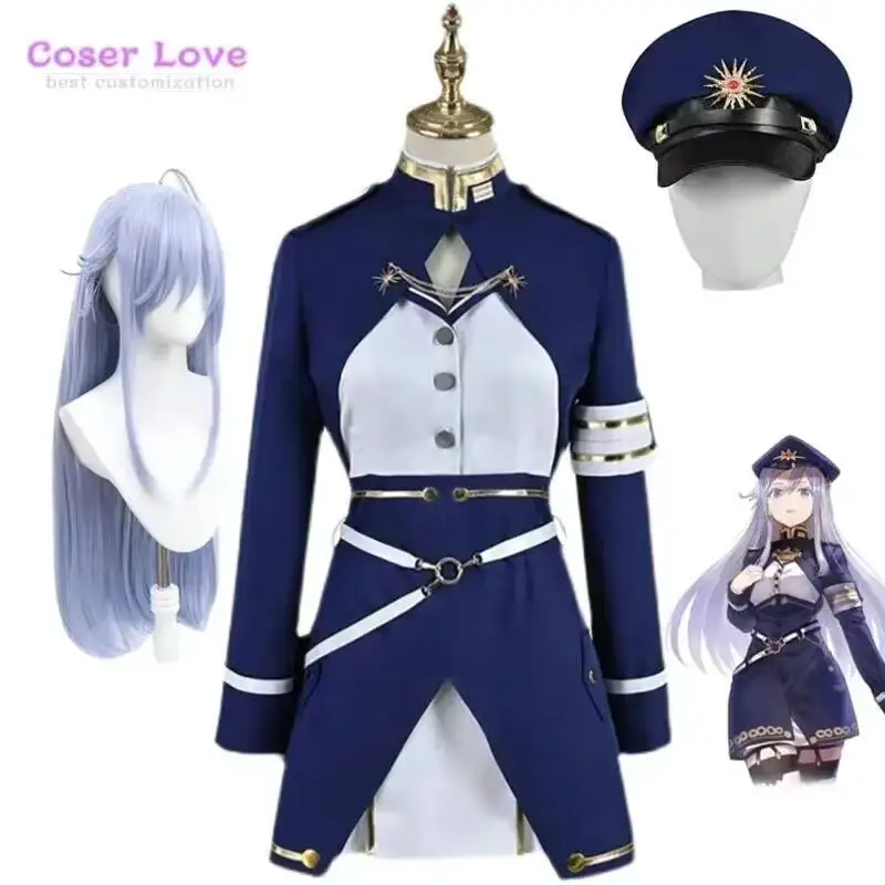 

86- Eighty Six Vladilena Milize Bloody Regina Cosplay Costume Carnival Halloween Christmas Outfits