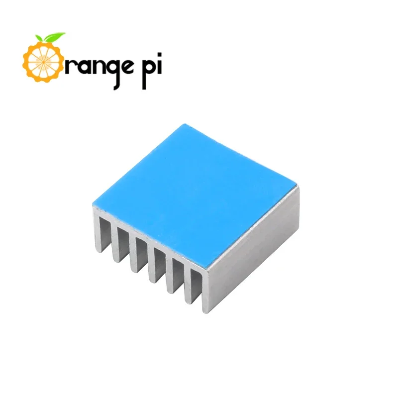 Orange Pi Aluminum Heat Sink,Paste on the Board CPU Chip to Cool Down