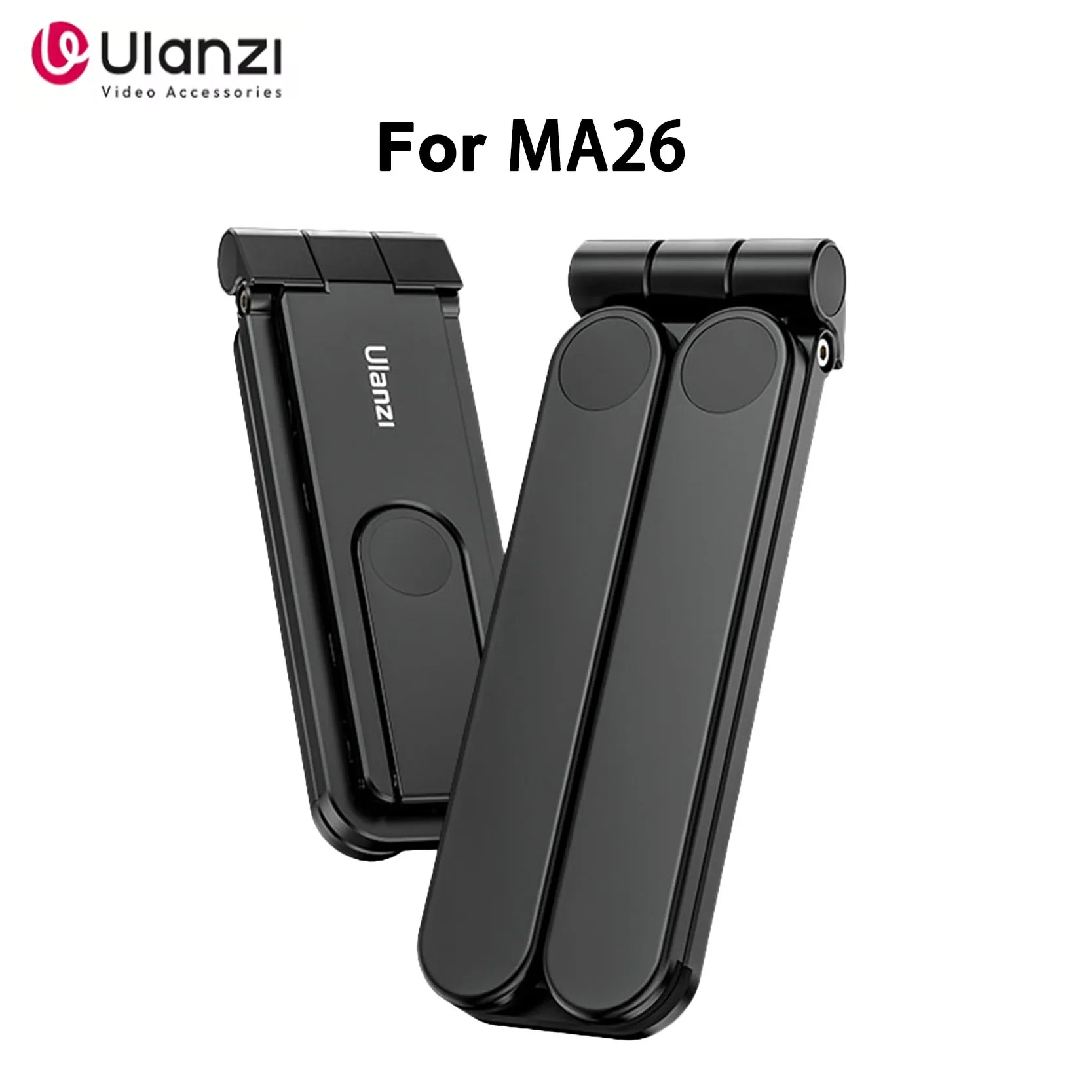 Original Ulanzi MA26 Domino Pocket Foldable Tripod Mini Handheld Rotatable Phone Bracket Vlog Live Streaming Photography