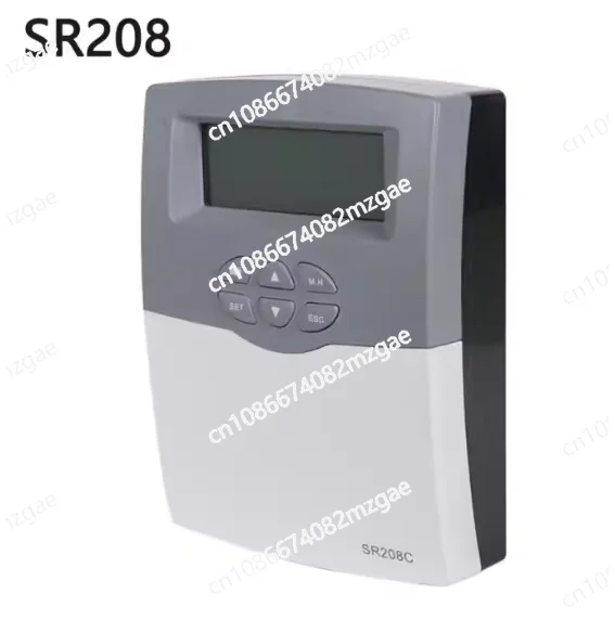 SR208C English Split Pressure Solar Water Heater Controller Temperature Difference Circulation Control 200W Water Pump WIFI