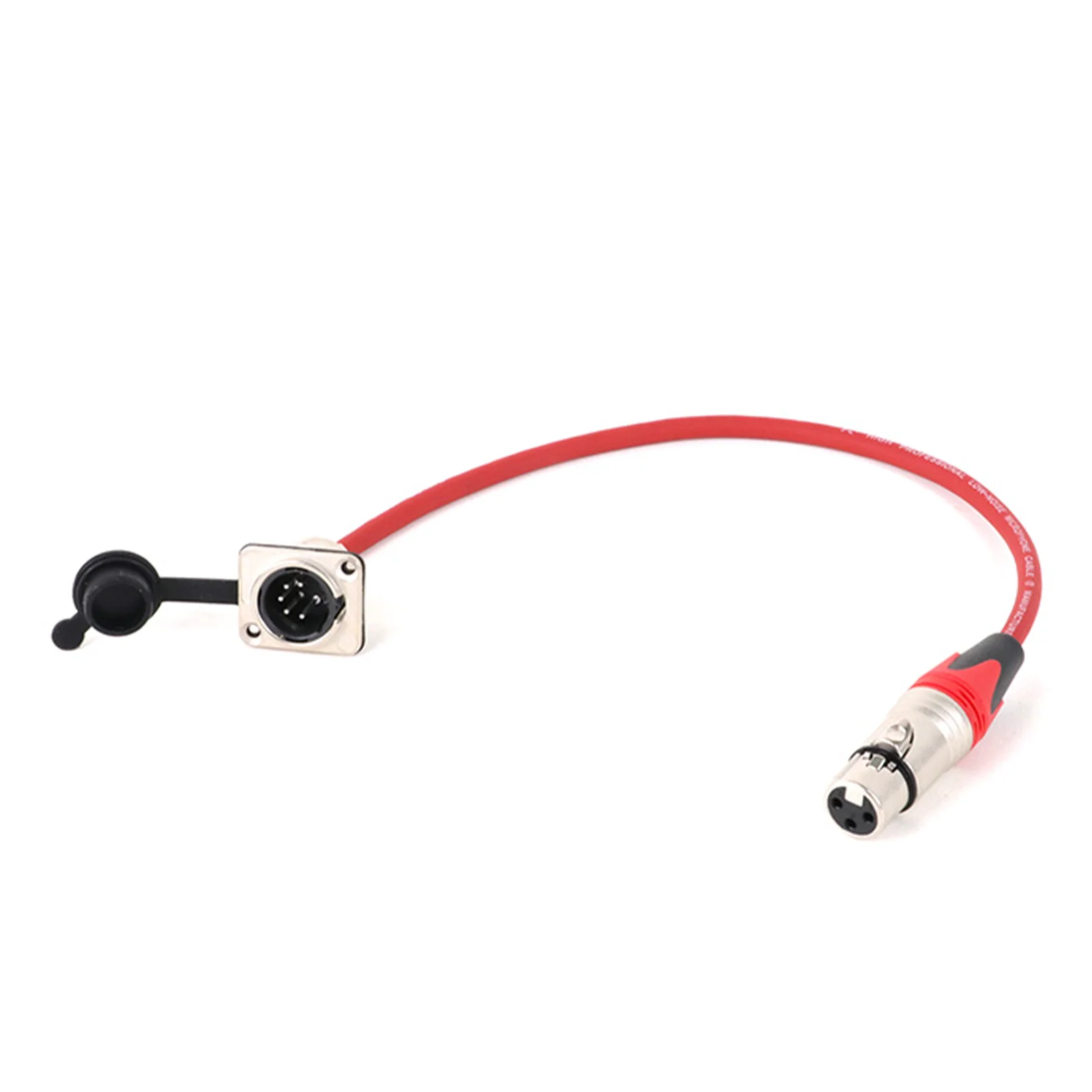 مثبت على لوحة لخلاط الميكروفون ، موصل أنثى 5Pin ، D-Type ، XLR ، محول صوت ، كابل ملون ، أو m-15m
