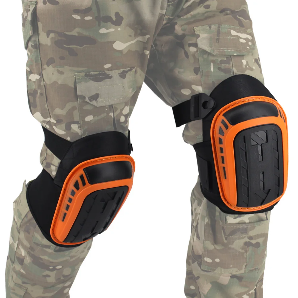 VULPO New Tactical Sport Knee Pads Work Safety Protection Knee Pad Professional Heavy Duty EVA Foam Padding Knee Pads