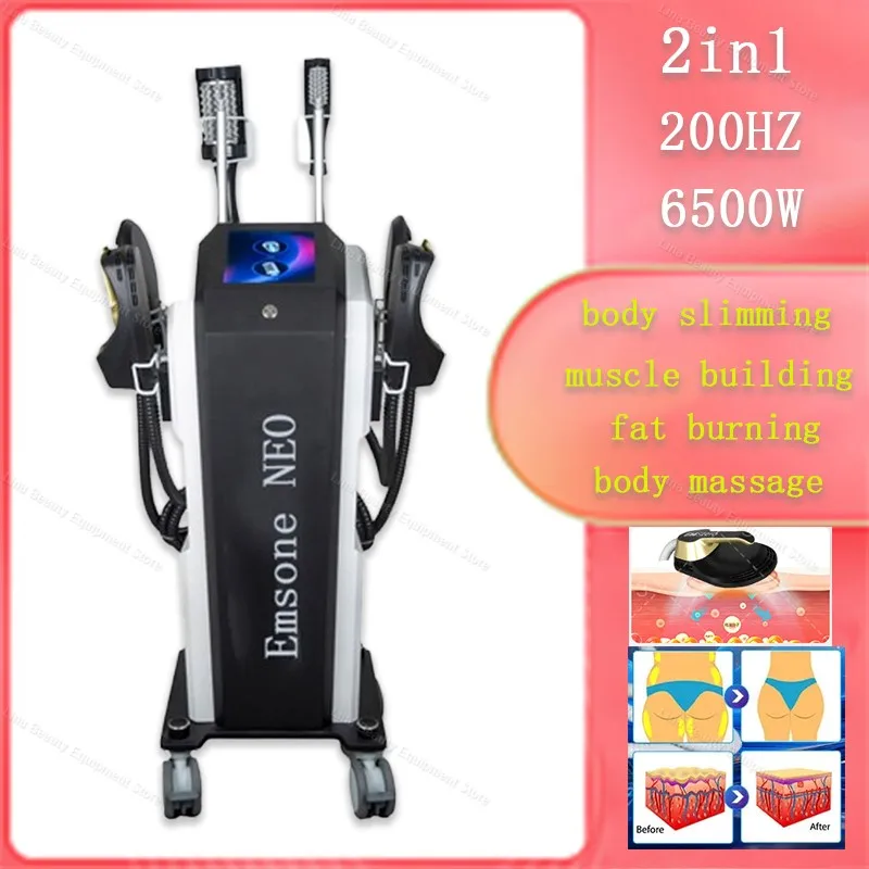 Vertical Pro 2in1 Muscle Stimulator Weight Loss EMS Body Sculpting Machine & Cellulite Reduction Inner Roller Massage Machine