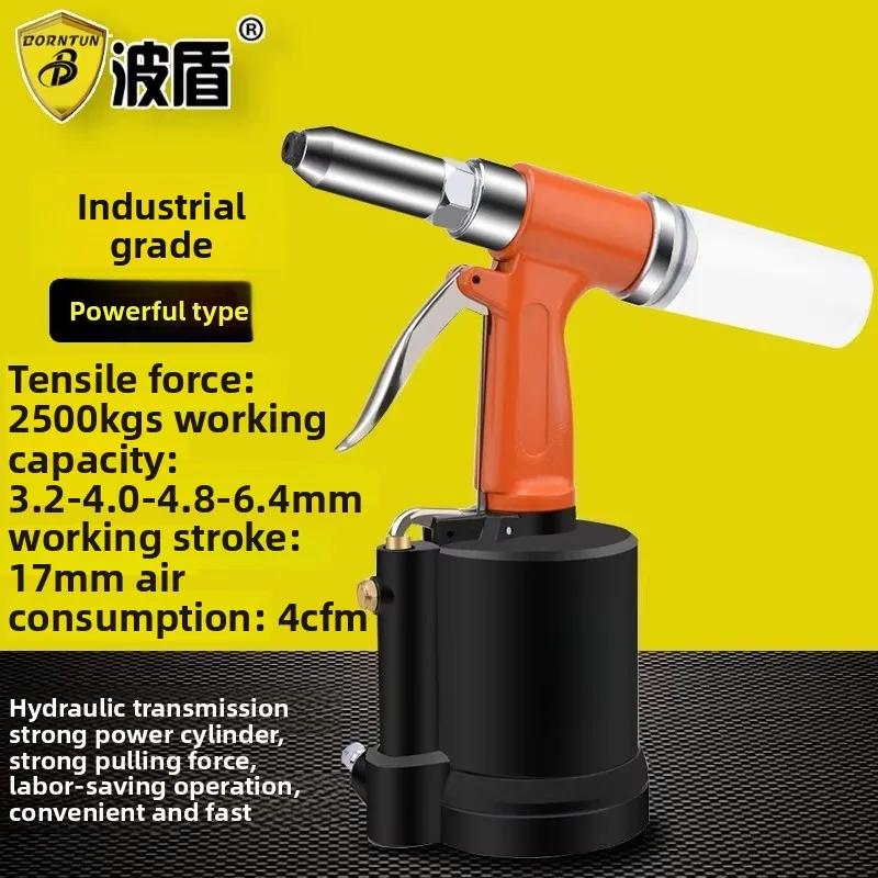 

Pneumatic Rivet Gun, Rivet Puller, Air-Powered Rivet Gun, Pneumatic Stainless Steel Rivet Gun Bd-4809