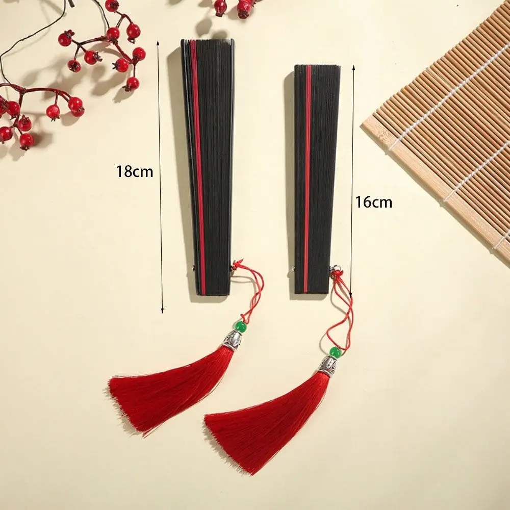 1Pcs Antique Folding Compact Classical Portable Ornament Bamboo Fan Dance Fan Kimono Fan
